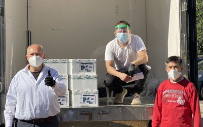 Aquanaria participa en la cadena solidaria del sector de la gastronomía en la lucha contra los efectos del covid-19