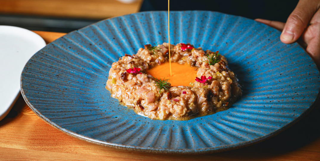 Steak tartar lubina Aquanaria